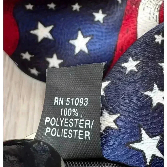 UNBRANDED | Men's Waving American Flag Patriotic Made in America Neck Tie | NWT - Picture 4 of 6